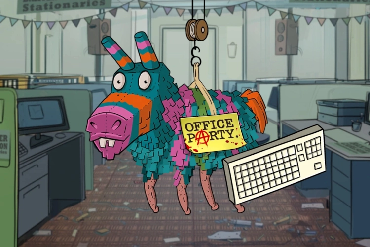 Office Party — party game para grupos na EABET